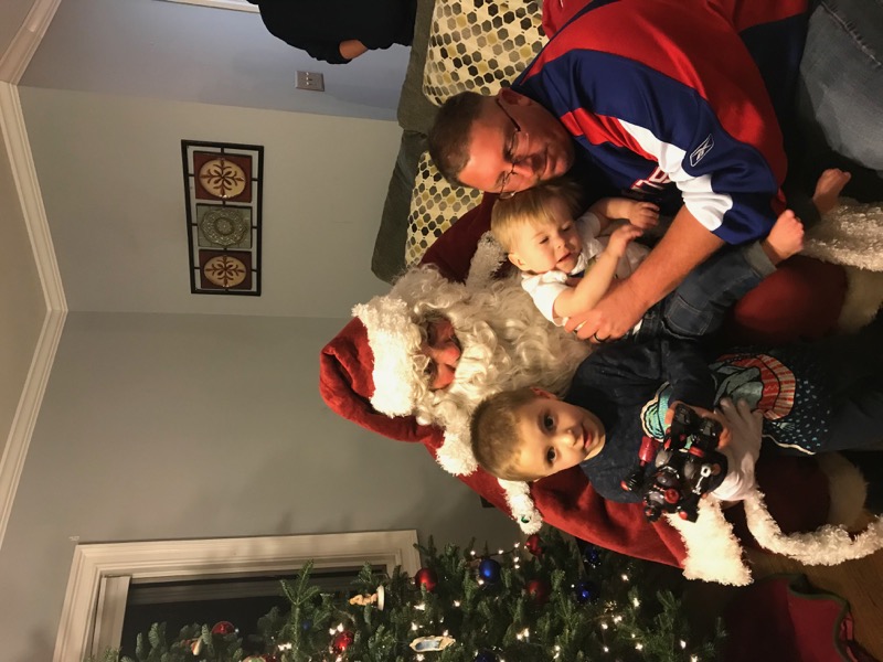Holiday Santa Claus Family Visit 2