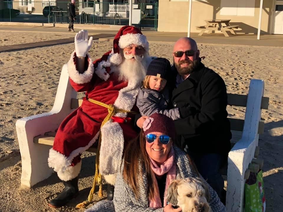 Holiday Santa Claus with Bohdi 2