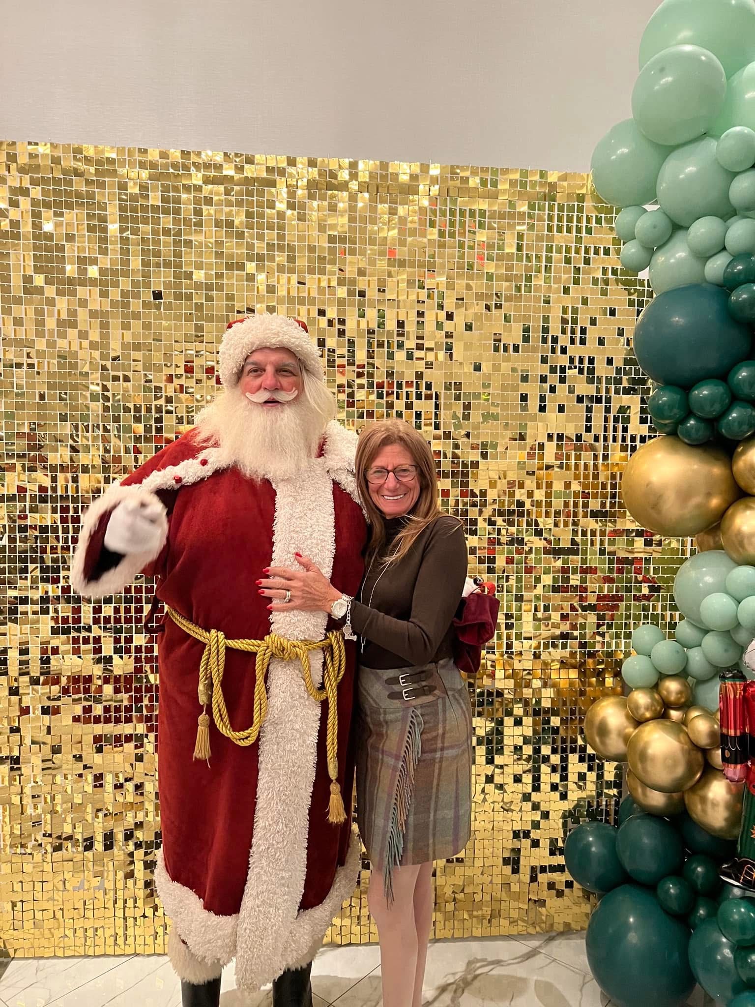 Holiday Santa Claus at Clarks Landing with Judy