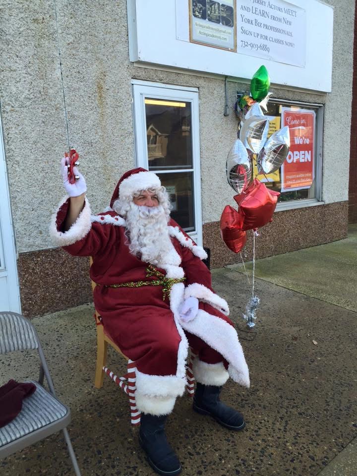 Holiday Santa Claus at Acting School